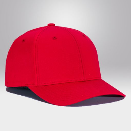 หมวกแก๊ปขายส่ง-สีแดง